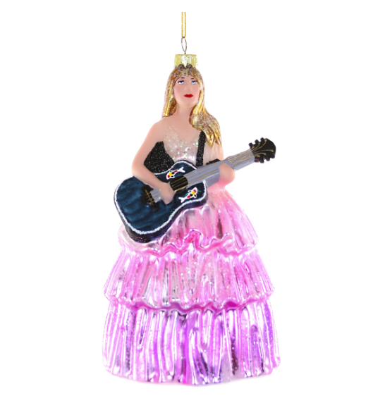 Taylor Swift w/Guitar Ornament