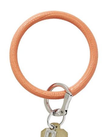Big O Leather Key Ring