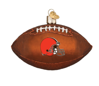 Cleveland Browns Football Ornament
