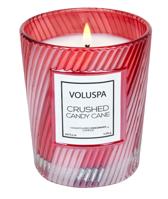 Crushed Candy Cane Voluspa Candle