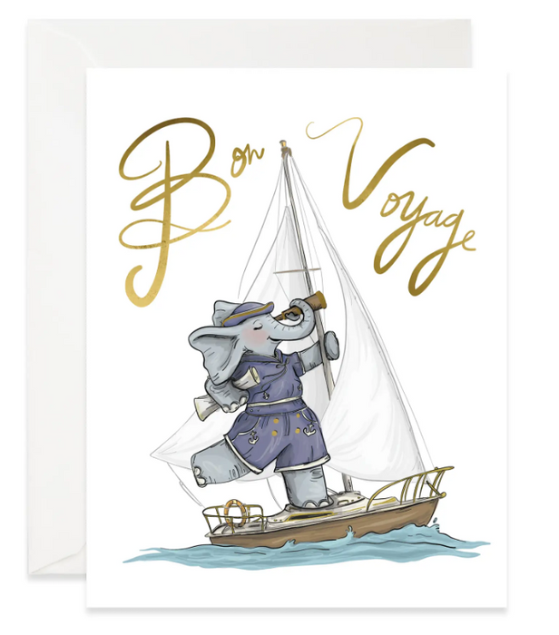 Bon Voyage Ellie Card