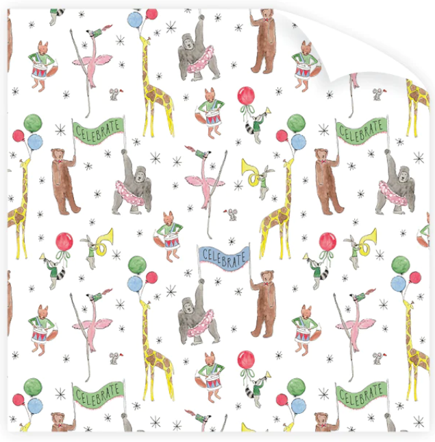 Animal Parade Wrapping Roll