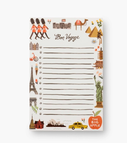 Bon Voyage Notepad