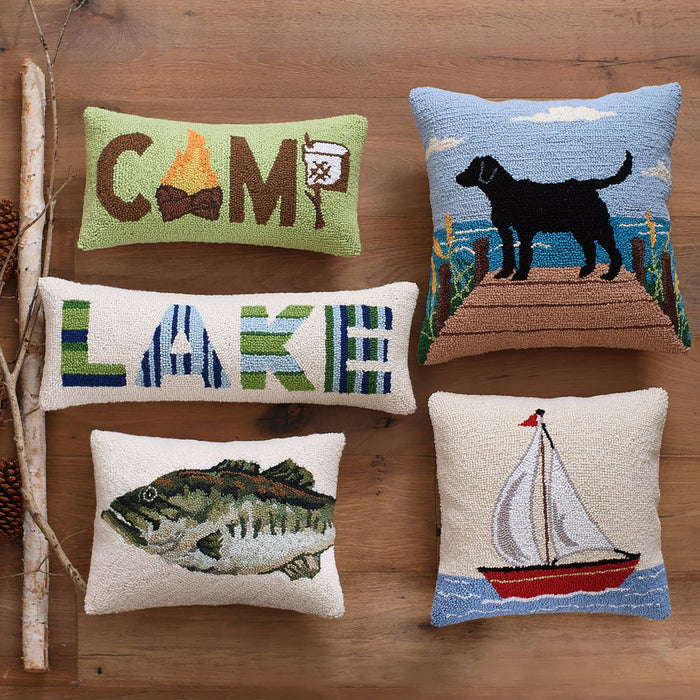 Sailboat Hook Pillow
