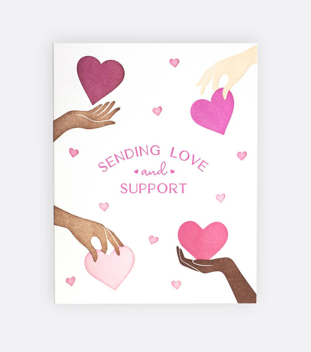 Supportive Hands Card