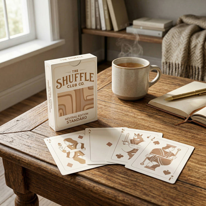 Neutral Modern Design Deck of Playing Cards