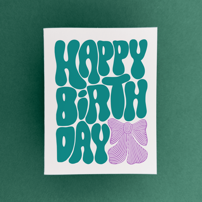 Birthday Bow Card