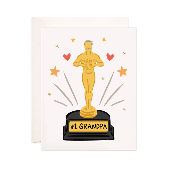 Grandpa Trophy Card