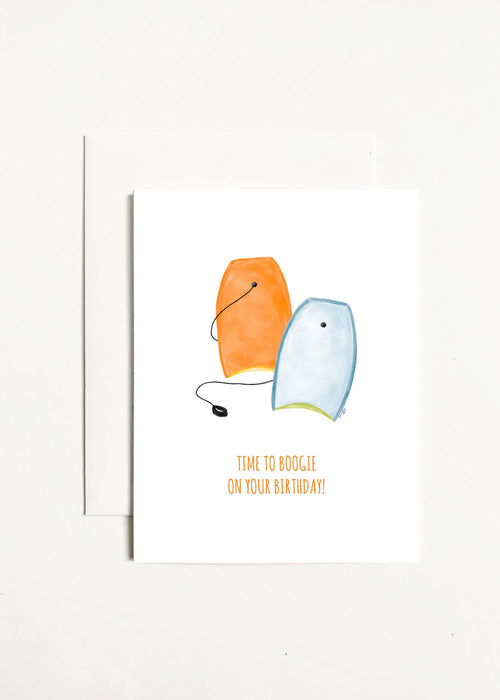 Time To Boogie On Your Birthday Card