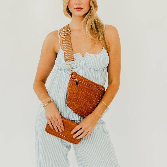 Westlyn Woven Bum Bag | Black
