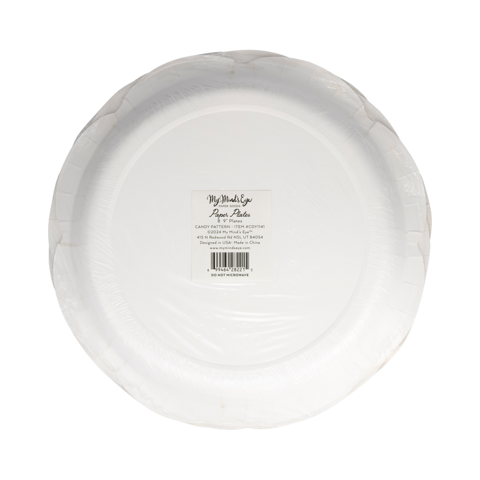 Candy Cane Lane Pattern Plate