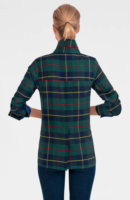 Green Plaidly Cooper Comfy Cozy Shirt