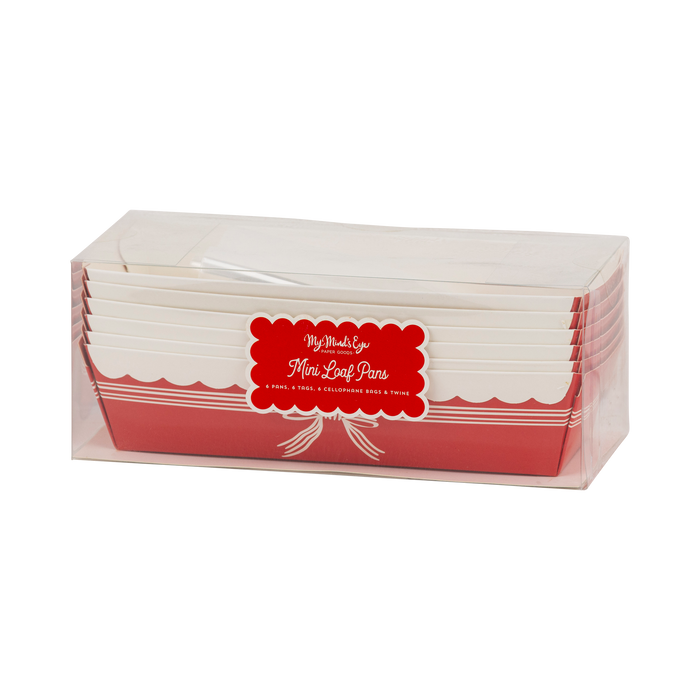 Red Bow Loaf Pan Set