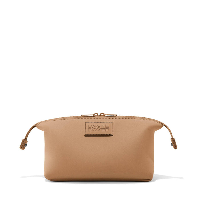 Hunter Toiletry Bag in Camel, Large