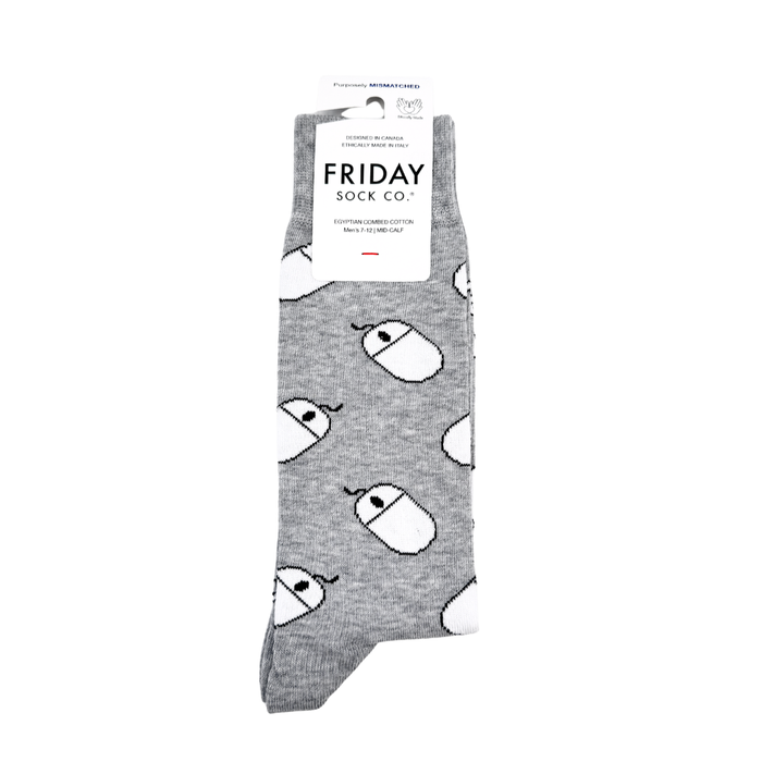 Mouse & Cursor Mismatched Men's Socks