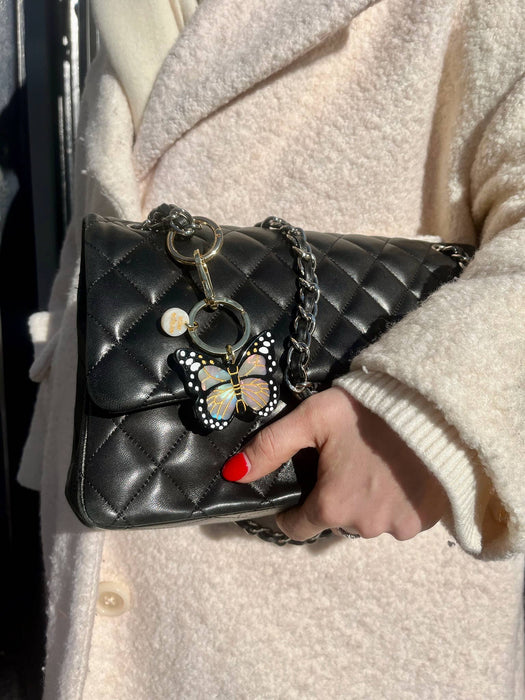 Monarch Butterfly Bag Charm/Keychain