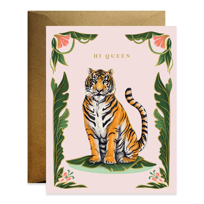 Hi Queen Card