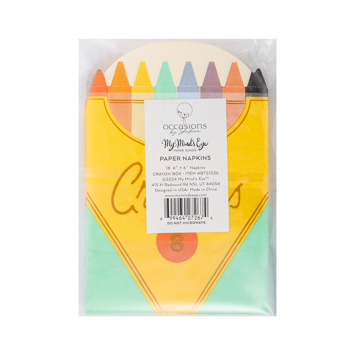 Crayon Box Napkin
