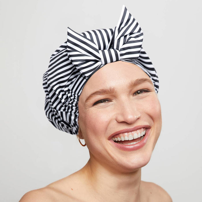 Luxury Shower Cap | Stripes
