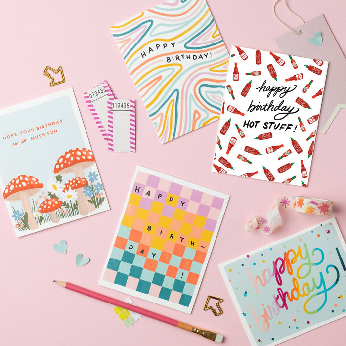 Hot Stuff Birthday Card