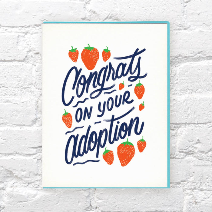 Sweet Adoption Baby Card