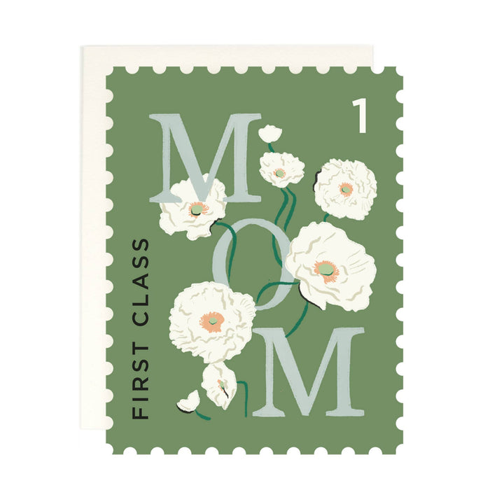 First Class Mom Card