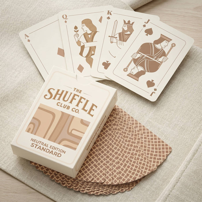 Neutral Modern Design Deck of Playing Cards