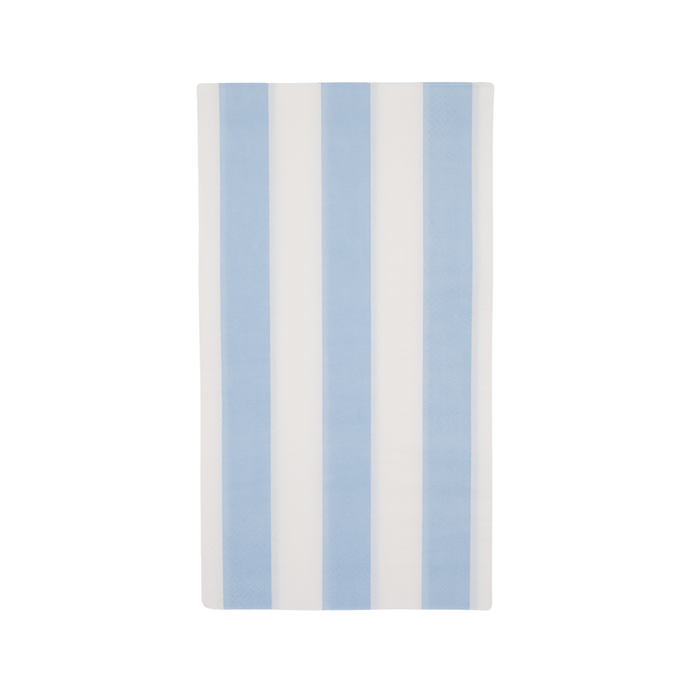 SKY BLUE CABANA STRIPE GUEST TOWEL