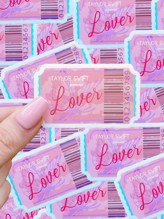 TSwift Lover Ticket Sticker