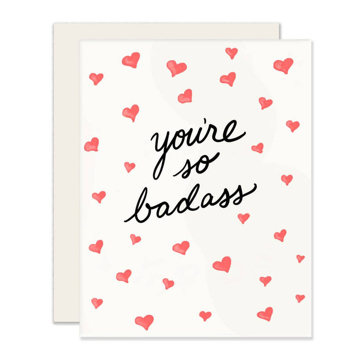 You're So Badass Card