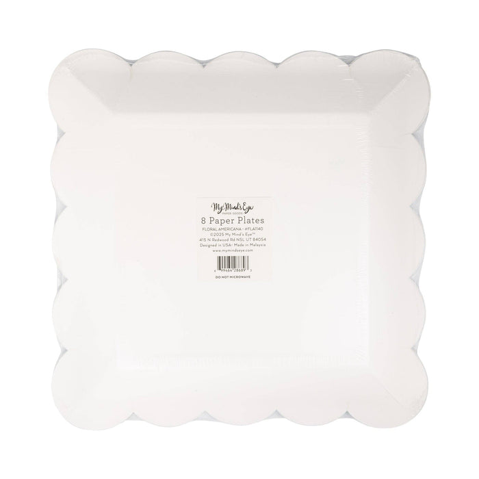 Floral Americana 9" Plate
