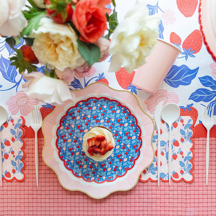 SUMMER STRAWBERRY SMALL PLATES