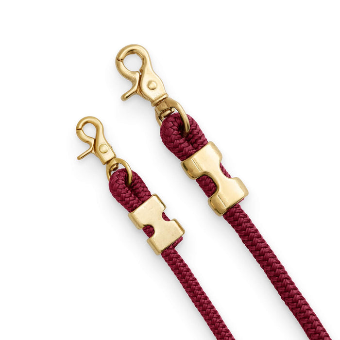 Wine Marine Rope Dog Leash | 5 Feet