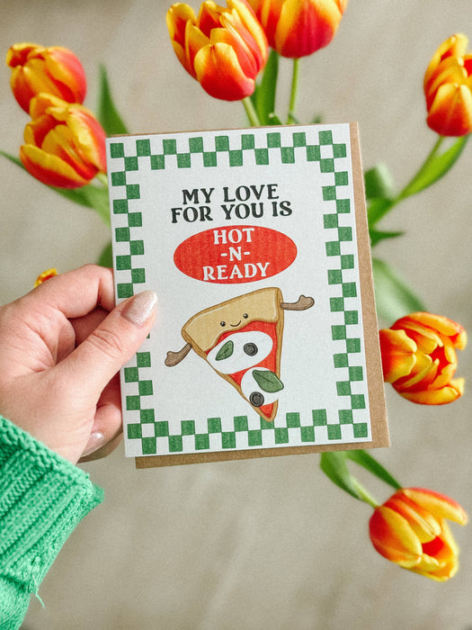 Jelly Hot N Ready Pizza Card
