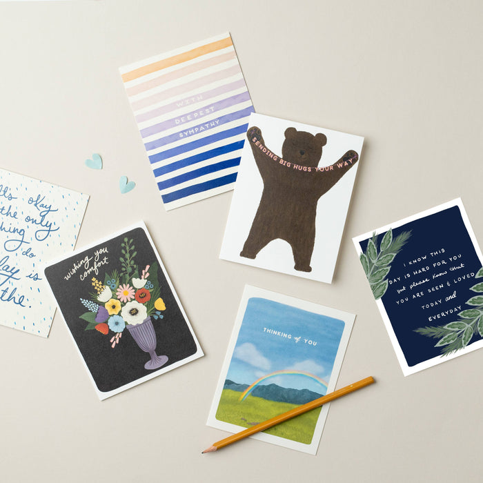 Hard Day Leaves Card