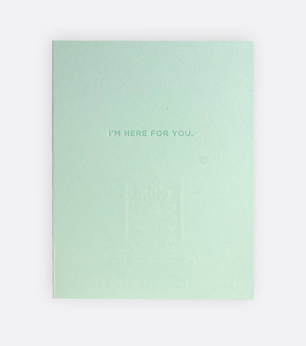 Heart Healing Sympathy Card
