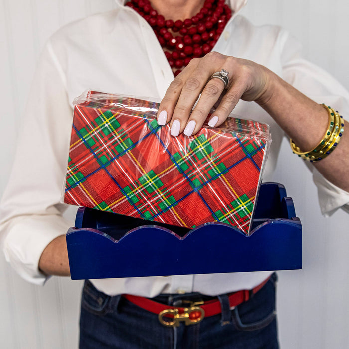 Tartan Plaid Guest Towels