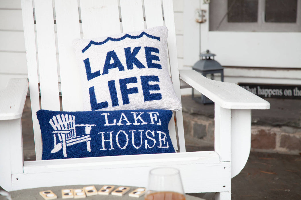 Lake Life Hook Pillow
