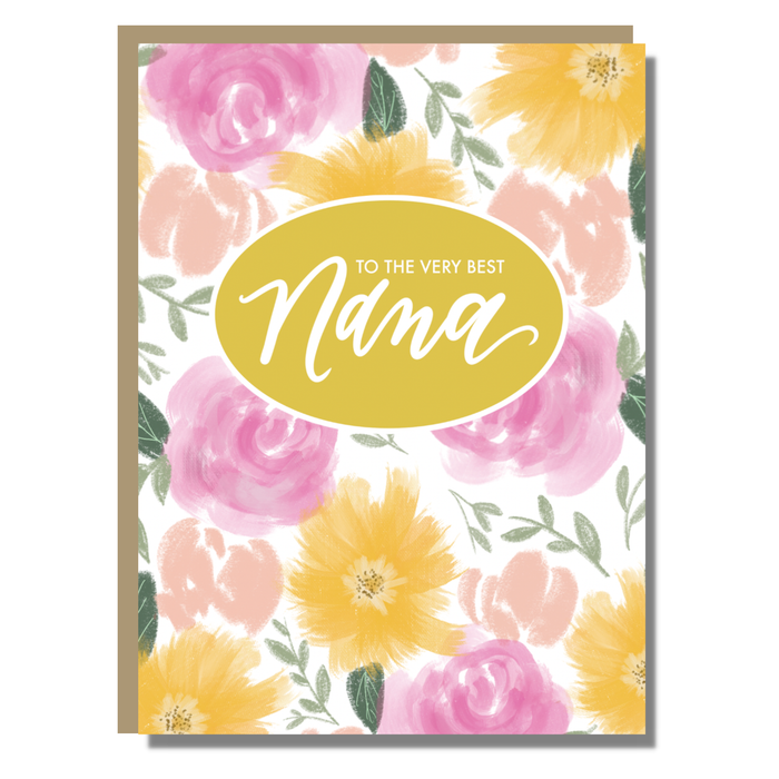 To the Best Nana Card