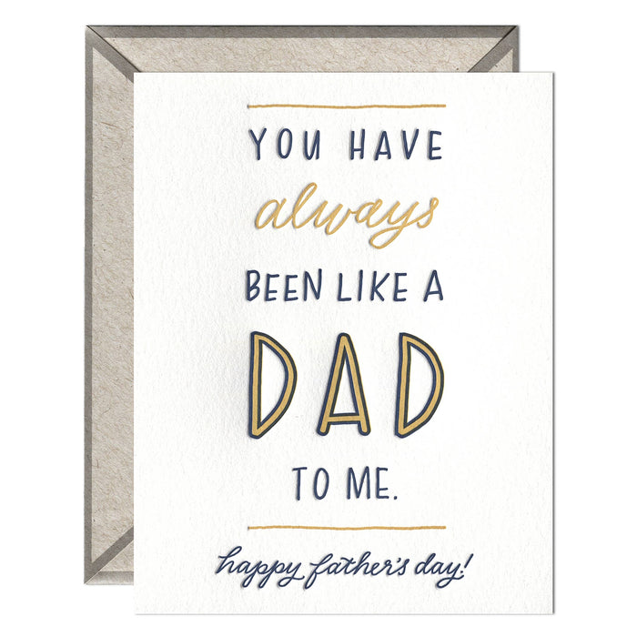 Like a Dad Father's Day card