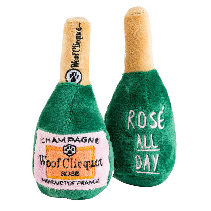 Lg Woof Clicquot Rose' Dog Toy