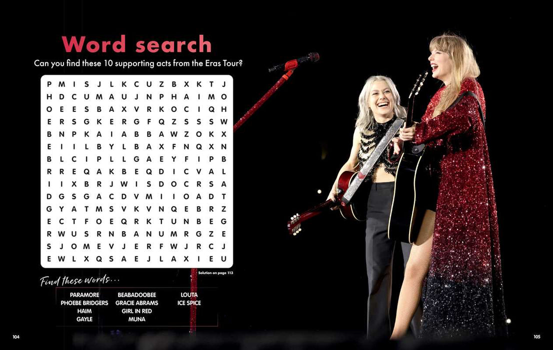 Taylor Swift Coloring & Activity Book
