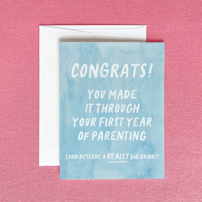 First Year of Parenting Card