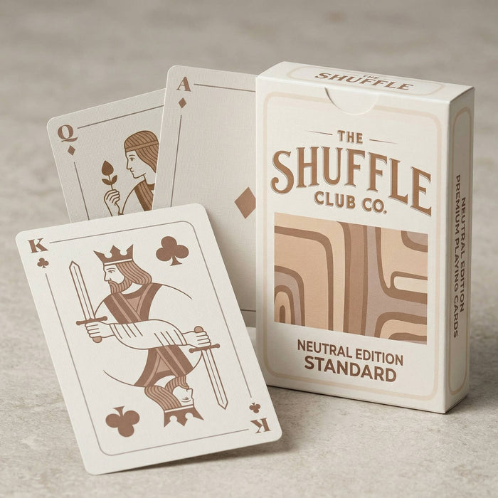 Neutral Modern Design Deck of Playing Cards