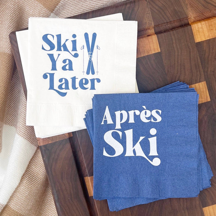 Ski Ya Later Bev Napkins