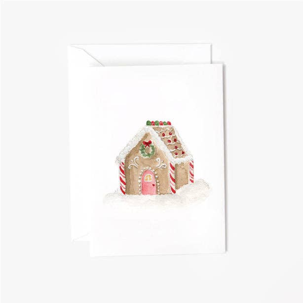 Gingerbread House Mini Card