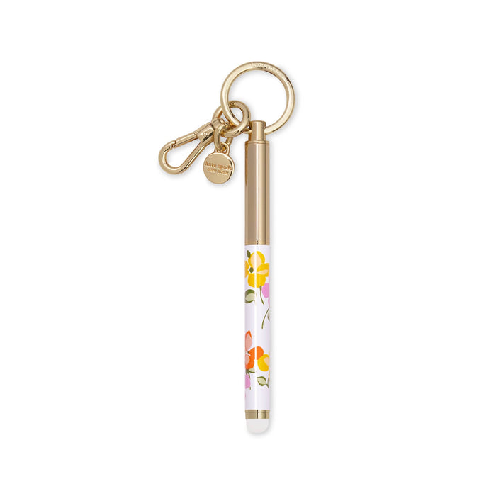 Spring Pansies Key Fob Pen
