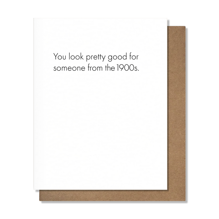 1900's Birthday Card