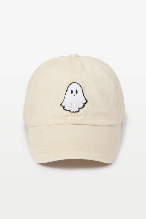 Beige Ghost Baseball Cap