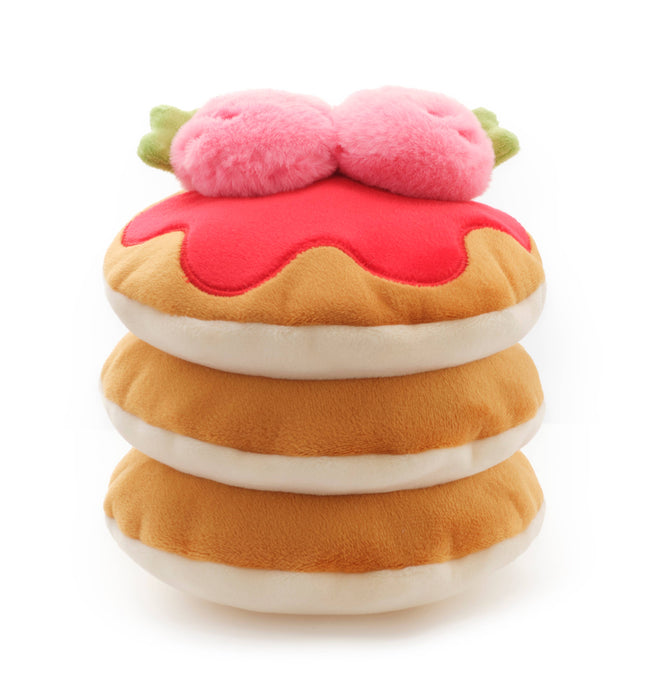 Strawberry Pancake Dog Toy